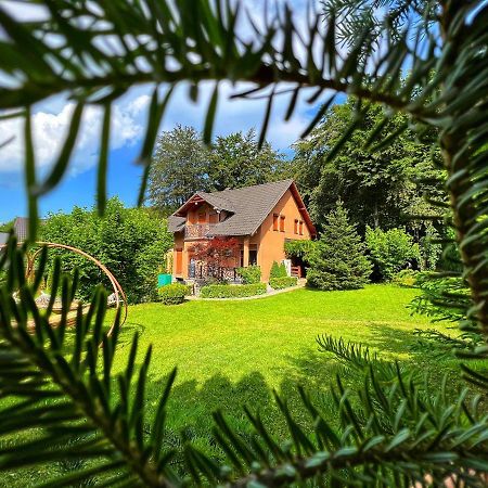 De La Villa Brezovice Bagian luar foto